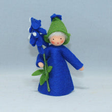 Handmade Bluebonnet Fairy Doll by Ambrosius – Eco-Friendly Wool Felt Waldorf Toy from Eco Flower Fairies LLC