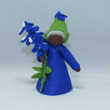 Handmade Bluebonnet Fairy Doll by Ambrosius – Eco-Friendly Wool Felt Waldorf Toy from Eco Flower Fairies LLC