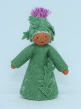 Handmade Burdock Fairy Doll by Ambrosius – Eco-Friendly Wool Felt Waldorf Toy from Eco Flower Fairies LLC