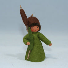 Handmade Cattail Fairy Doll by Ambrosius – Eco-Friendly Wool Felt Waldorf Toy from Eco Flower Fairies LLC