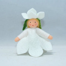 Handmade Christmas Rose Princess Doll by Ambrosius – Eco-Friendly Wool Felt Waldorf Toy from Eco Flower Fairies LLC