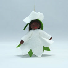 Handmade Christmas Rose Princess Doll by Ambrosius – Eco-Friendly Wool Felt Waldorf Toy from Eco Flower Fairies LLC