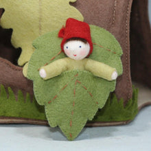 Handmade Forest Gnome Doll by Ambrosius – Eco-Friendly Wool Felt Waldorf Toy from Eco Flower Fairies LLC