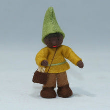 Handmade Forest Gnome Doll by Ambrosius – Eco-Friendly Wool Felt Waldorf Toy from Eco Flower Fairies LLC