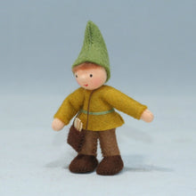 Handmade Forest Gnome Doll by Ambrosius – Eco-Friendly Wool Felt Waldorf Toy from Eco Flower Fairies LLC
