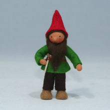 Handmade Forest Gnome Doll by Ambrosius – Eco-Friendly Wool Felt Waldorf Toy from Eco Flower Fairies LLC