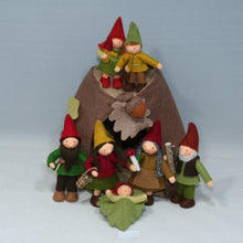Handmade Forest Gnome Doll by Ambrosius – Eco-Friendly Wool Felt Waldorf Toy from Eco Flower Fairies LLC