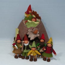 Handmade Forest Gnome Doll by Ambrosius – Eco-Friendly Wool Felt Waldorf Toy from Eco Flower Fairies LLC