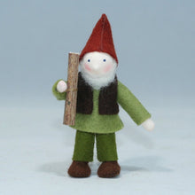 Handmade Forest Gnome Doll by Ambrosius – Eco-Friendly Wool Felt Waldorf Toy from Eco Flower Fairies LLC