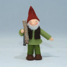 Handmade Forest Gnome Doll by Ambrosius – Eco-Friendly Wool Felt Waldorf Toy from Eco Flower Fairies LLC