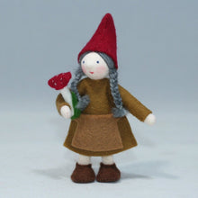 Handmade Forest Gnome Doll by Ambrosius – Eco-Friendly Wool Felt Waldorf Toy from Eco Flower Fairies LLC