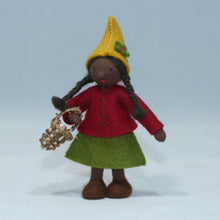 Handmade Forest Gnome Doll by Ambrosius – Eco-Friendly Wool Felt Waldorf Toy from Eco Flower Fairies LLC