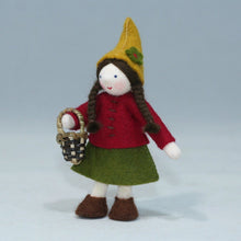 Handmade Forest Gnome Doll by Ambrosius – Eco-Friendly Wool Felt Waldorf Toy from Eco Flower Fairies LLC