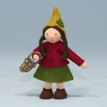 Handmade Forest Gnome Doll by Ambrosius – Eco-Friendly Wool Felt Waldorf Toy from Eco Flower Fairies LLC