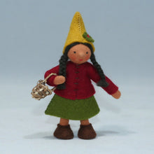 Handmade Forest Gnome Doll by Ambrosius – Eco-Friendly Wool Felt Waldorf Toy from Eco Flower Fairies LLC