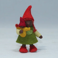 Handmade Forest Gnome Doll by Ambrosius – Eco-Friendly Wool Felt Waldorf Toy from Eco Flower Fairies LLC