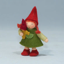 Handmade Forest Gnome Doll by Ambrosius – Eco-Friendly Wool Felt Waldorf Toy from Eco Flower Fairies LLC