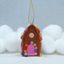 Handmade Christmas Gingerbread House by Ambrosius – Eco-Friendly Wool Felt Waldorf Toy from Eco Flower Fairies LLC
