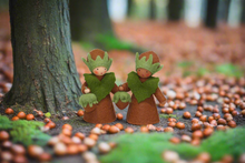 Handmade Hazelnut Fairy Doll by Ambrosius – Eco-Friendly Wool Felt Waldorf Toy from Eco Flower Fairies LLC