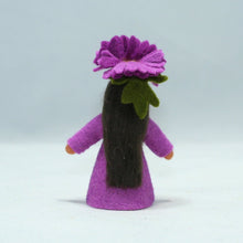 Chrysanthemum Fairy Doll – 2.5” & 3" Handmade Felt Waldorf Decorations by Ambrosius