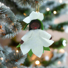 Handmade Christmas Rose Princess Doll by Ambrosius – Eco-Friendly Wool Felt Waldorf Toy from Eco Flower Fairies LLC