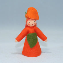 Handmade Japanese Lantern  Fairy Doll by Ambrosius – Eco-Friendly Wool Felt Waldorf Toy from Eco Flower Fairies LLC