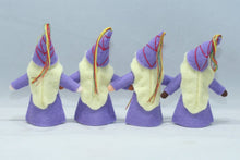 Halloween Royal Doll – 3" Handmade Felt Waldorf Decoration by Ambrosius