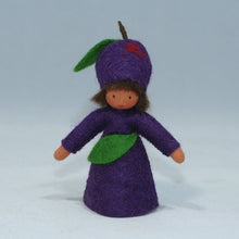 Handmade Plum Fairy Doll by Ambrosius – Eco-Friendly Wool Felt Waldorf Toy from Eco Flower Fairies LLC