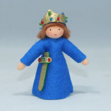 Handmade Halloween Prince Doll by Ambrosius – Eco-Friendly Wool Felt Waldorf Toy from Eco Flower Fairies LLC