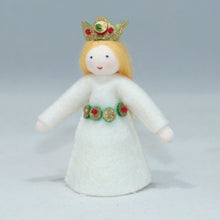 Handmade Halloween Princess Doll by Ambrosius – Eco-Friendly Wool Felt Waldorf Toy from Eco Flower Fairies LLC