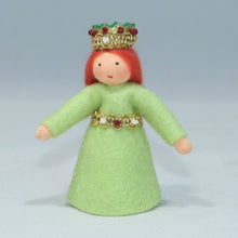 Handmade Halloween Princess Doll by Ambrosius – Eco-Friendly Wool Felt Waldorf Toy from Eco Flower Fairies LLC