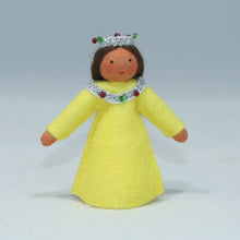 Handmade Halloween Princess Doll by Ambrosius – Eco-Friendly Wool Felt Waldorf Toy from Eco Flower Fairies LLC