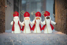 Handmade Saint Nicholas Doll by Ambrosius – Eco-Friendly Wool Felt Waldorf Toy from Eco Flower Fairies LLC