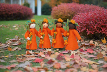 Handmade Seaberry Fairy Doll by Ambrosius – Eco-Friendly Wool Felt Waldorf Toy from Eco Flower Fairies LLC