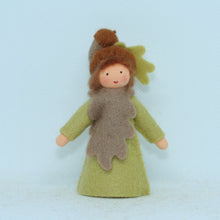 Handmade Acorn Fairy Doll by Ambrosius – Eco-Friendly Wool Felt Waldorf Toy from Eco Flower Fairies LLC