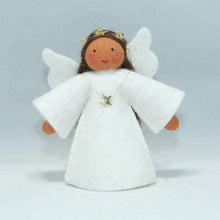 Handmade Christmas Angel Doll by Ambrosius – Eco-Friendly Wool Felt Waldorf Toy from Eco Flower Fairies LLC