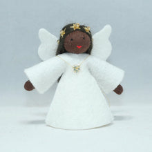 Handmade Christmas Angel Doll by Ambrosius – Eco-Friendly Wool Felt Waldorf Toy from Eco Flower Fairies LLC