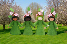 Handmade Apple Blossom Fairy Doll by Ambrosius – Eco-Friendly Wool Felt Waldorf Toy from Eco Flower Fairies LLC