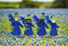 Handmade Bluebonnet Fairy Doll by Ambrosius – Eco-Friendly Wool Felt Waldorf Toy from Eco Flower Fairies LLC