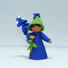 Handmade Bluebonnet Fairy Doll by Ambrosius – Eco-Friendly Wool Felt Waldorf Toy from Eco Flower Fairies LLC