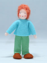 Handmade Brother Doll by Ambrosius – Eco-Friendly Wool Felt Waldorf Toy from Eco Flower Fairies LLC