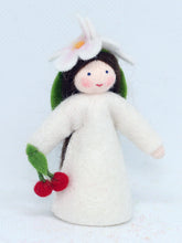 Handmade Cherry Blossom Fairy Doll by Ambrosius – Eco-Friendly Wool Felt Waldorf Toy from Eco Flower Fairies LLC