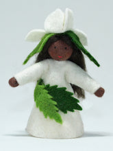 Handmade Christmas Rose Fairy Doll by Ambrosius – Eco-Friendly Wool Felt Waldorf Toy from Eco Flower Fairies LLC