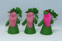 Clover Fairy Doll – 2.5” & 3" Handmade Felt Waldorf Decorations by Ambrosius