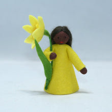 Handmade Daffodil Fairy Doll by Ambrosius – Eco-Friendly Wool Felt Waldorf Toy from Eco Flower Fairies LLC