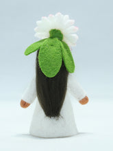 Daisy Fairy Doll – 2.5” Handmade Felt Waldorf Decoration by Ambrosius