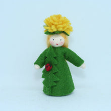 Handmade Dandelion Fairy Doll by Ambrosius – Eco-Friendly Wool Felt Waldorf Toy from Eco Flower Fairies LLC