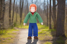 Handmade Father Doll by Ambrosius – Eco-Friendly Wool Felt Waldorf Toy from Eco Flower Fairies LLC