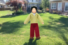 Handmade Father Doll by Ambrosius – Eco-Friendly Wool Felt Waldorf Toy from Eco Flower Fairies LLC