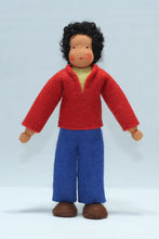 Handmade Father Doll by Ambrosius – Eco-Friendly Wool Felt Waldorf Toy from Eco Flower Fairies LLC